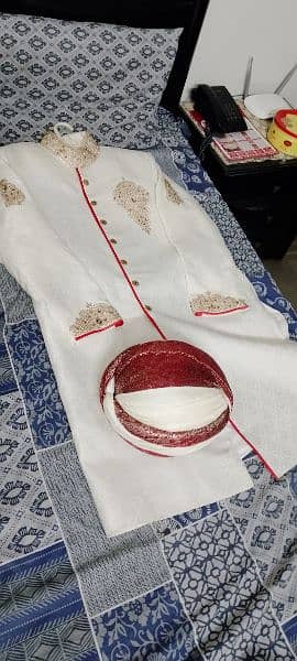 Neat and clean condition sherwani 3
