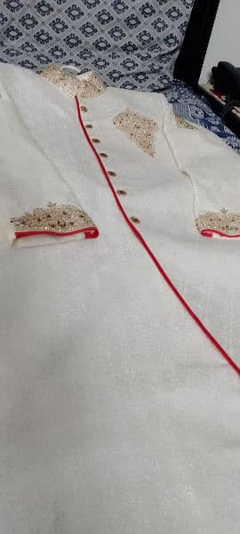 Neat and clean condition sherwani 5