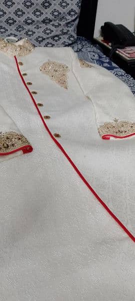 Neat and clean condition sherwani 7