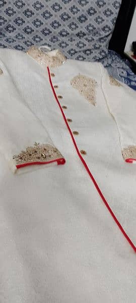 Neat and clean condition sherwani 9