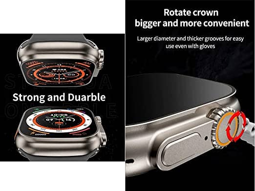 TW8 Ultra Smart Watch 1.96 Inch Big Screen  03020062817 5