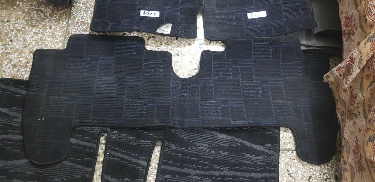 JAPAN Floor Mat Prius Passo Aqua Vitz Platz Axio Belta Fielder Raize 4