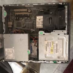 Hp CPU with 4 gb ram and 200 gb Hard Disk
