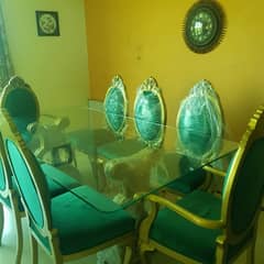 8 seater dinning table set