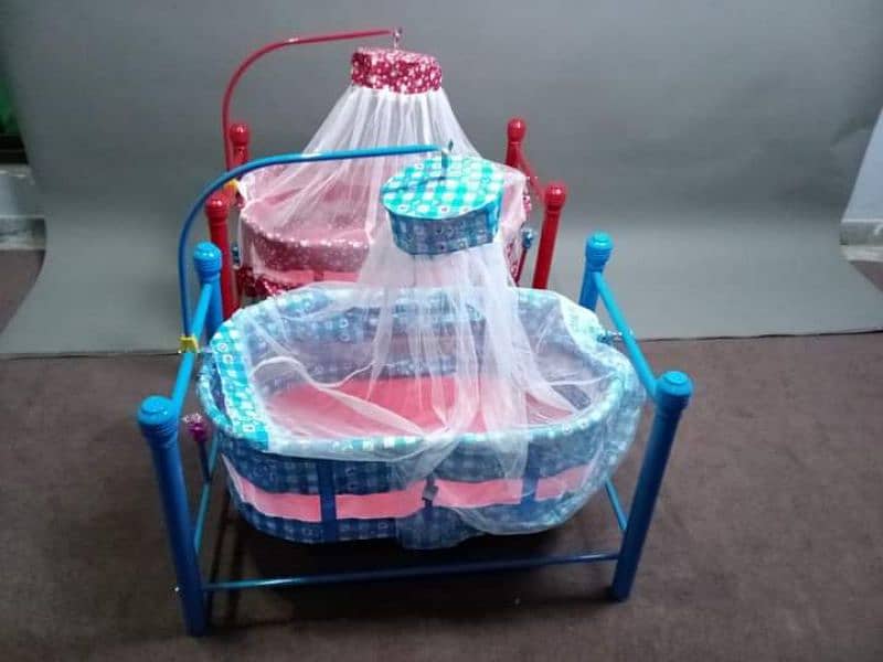 Net - Baby Swing Cot Cradle Dual Stands 1