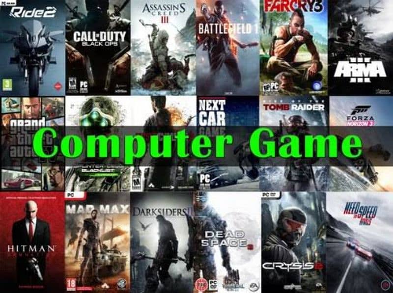 PC Games GTA V, Cyberpunk, Call of Duty. . etc. . 2