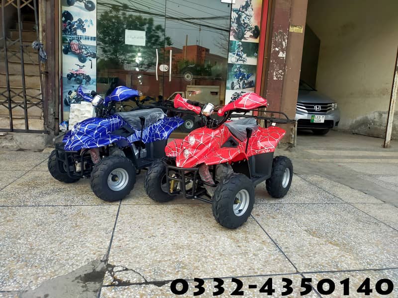 Box Packed 70cc Kids Petrol Atv Quad Bike Delivery In All Over The Pak 0
