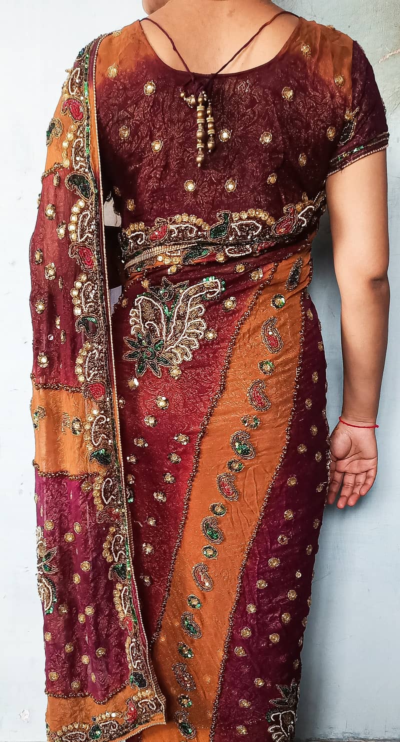 Indian Fancy Saree - S08 3