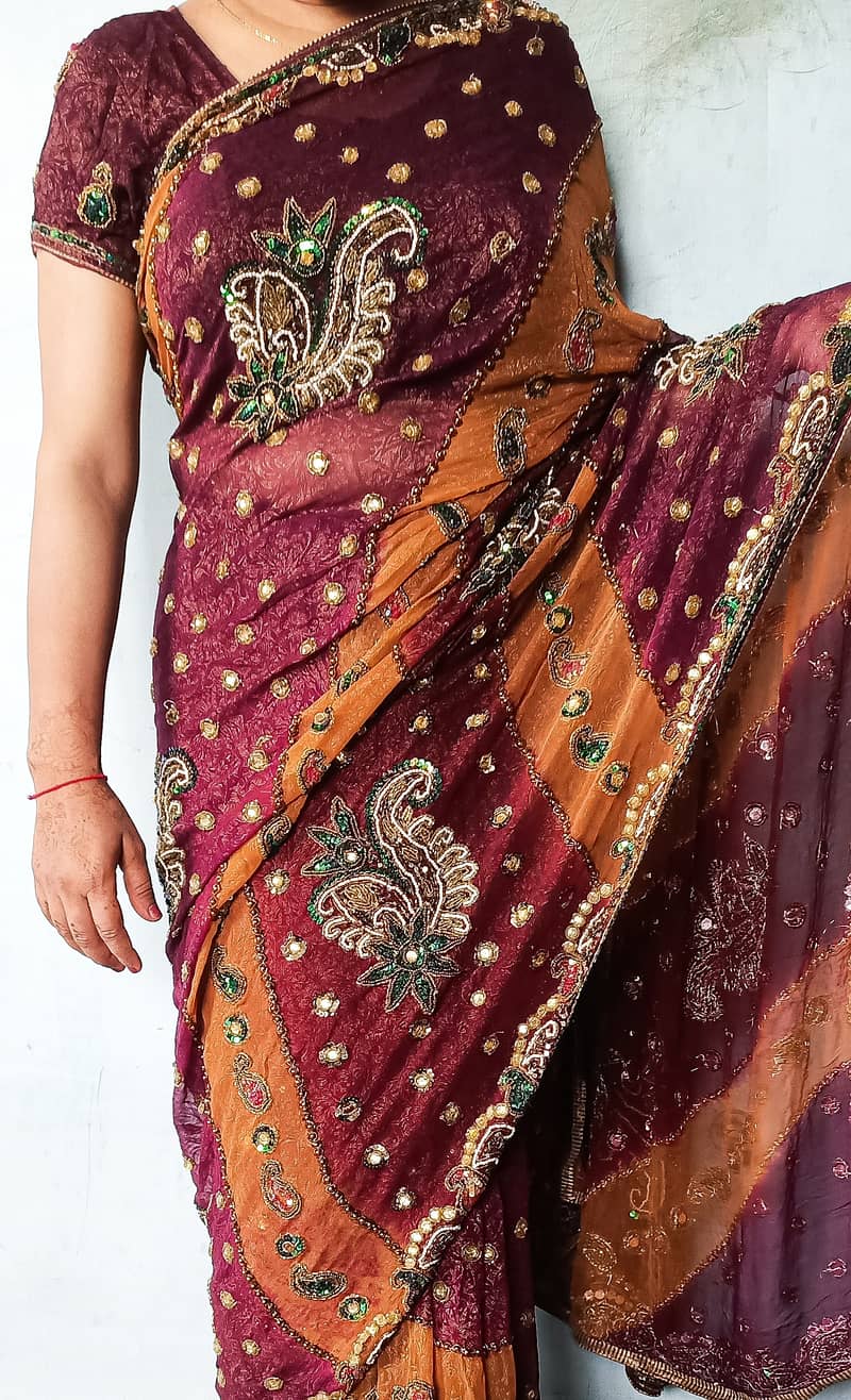 Indian Fancy Saree - S08 6