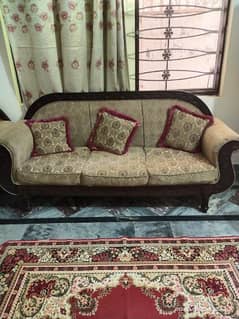 5 seater sofa in solid wood