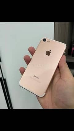 iphone 7 PTA approved  4 rm 128 GB colour pink and white 0