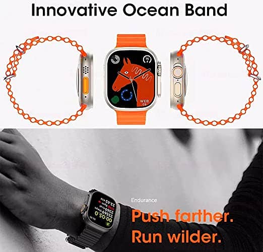 Watch-8 Ultra Smart Watch, Compatible With IPhone &03020062817 2