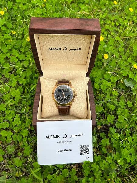 Al Fajr Qibla prayer Hijri genuine/original imported Watches 2