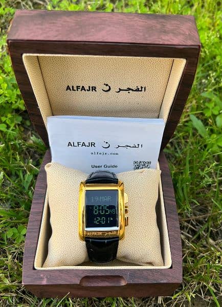 Al Fajr Qibla prayer Hijri genuine/original imported Watches 4