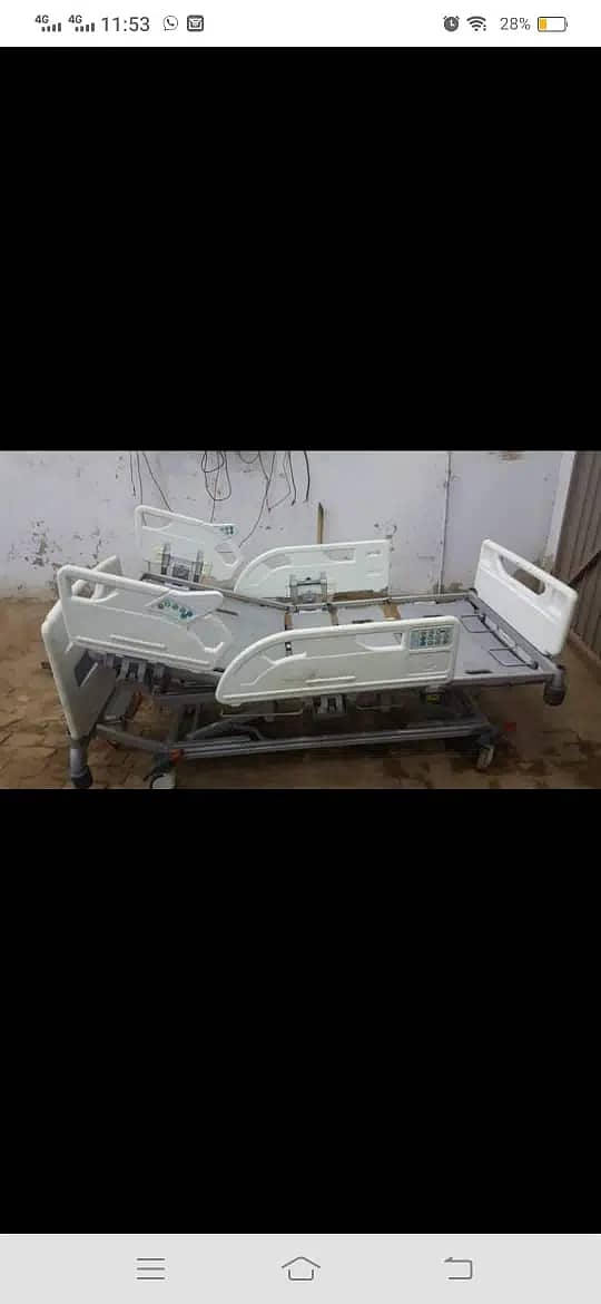 Patient Bed , Hospital Bed , Motorized Bed , Surgical bed UK Imported 4