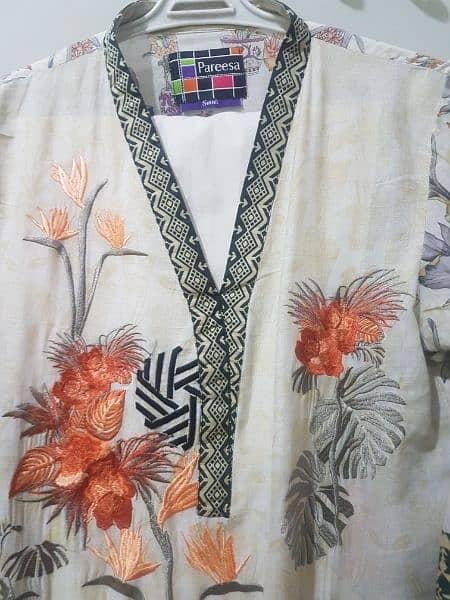Embroidered Eid dress Twinning Dress 2