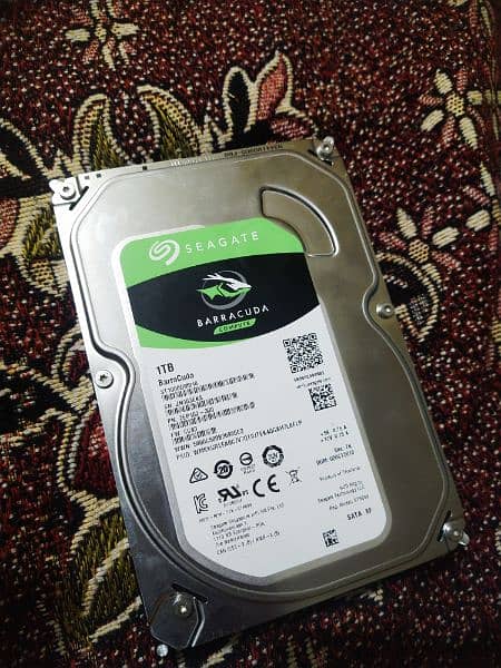 1Tb hard disk for PC 100% health 1