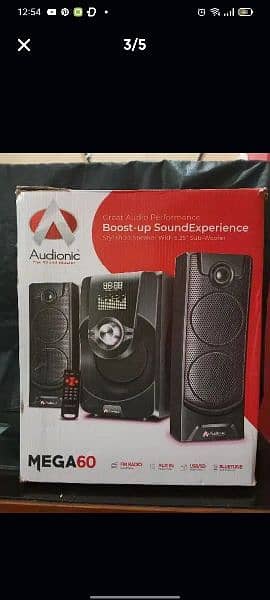 Wireless Home theatre Speakers Wid Woofer
