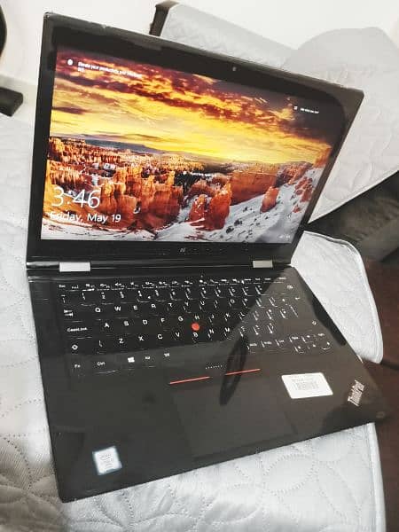 Lenovo x380 Core i5 Touch 360 degree i5 8GB DDR4 ram 5