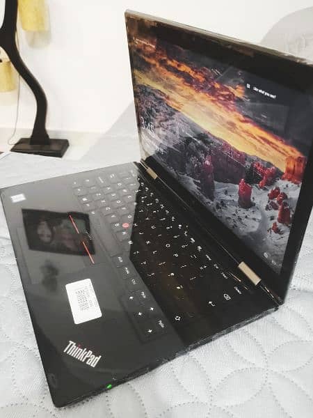 Lenovo x380 Core i5 Touch 360 degree i5 8GB DDR4 ram 6