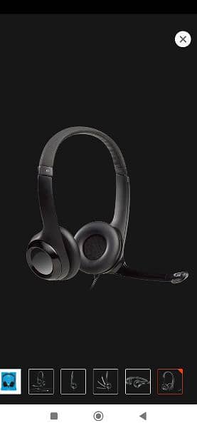 Logitech H390 USB Headset with Noise Cancelling Mice 5