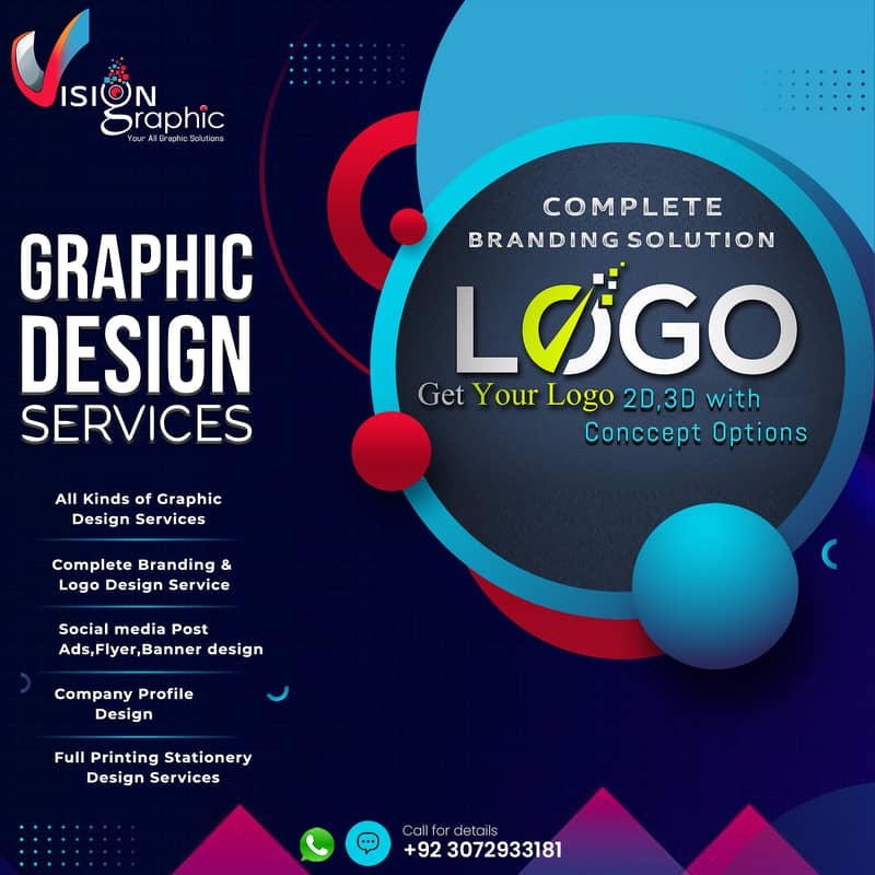 logo Design ,Company profile all kind of Graphic Design services 0