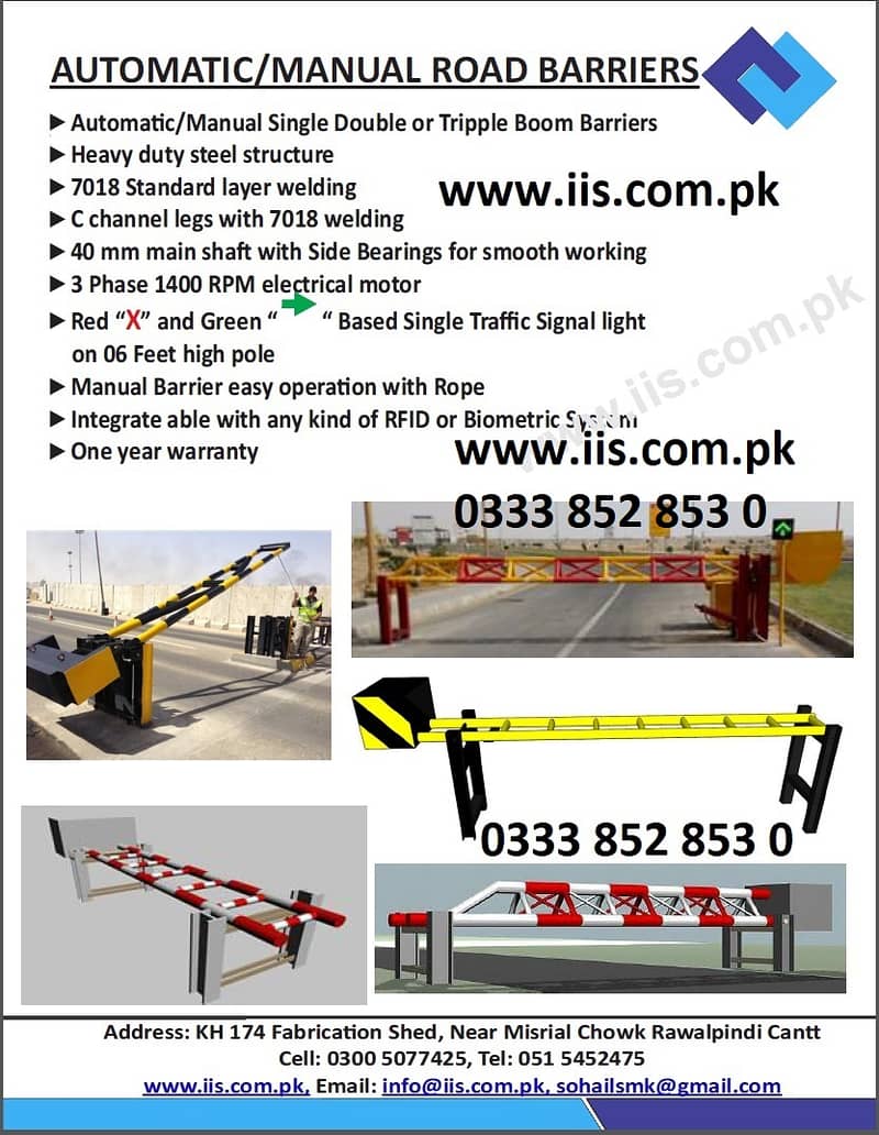 Hydraulic Road blocker in Pakistan 14