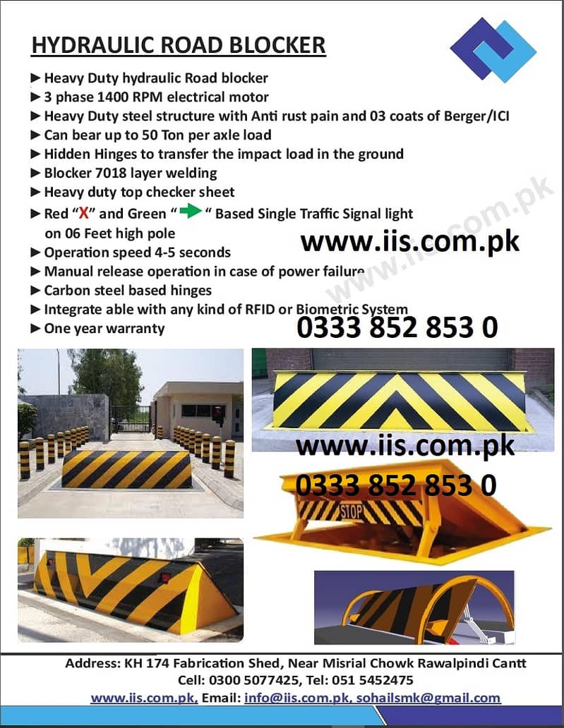 Hydraulic Road blocker in Pakistan 16