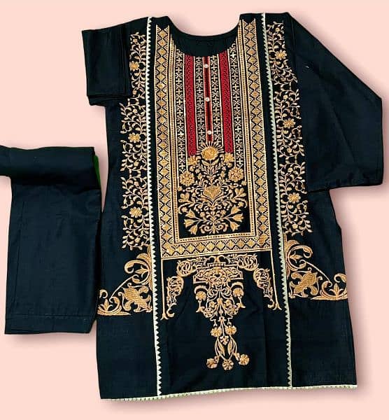 Lenin Embroidery 2 PC suit 0