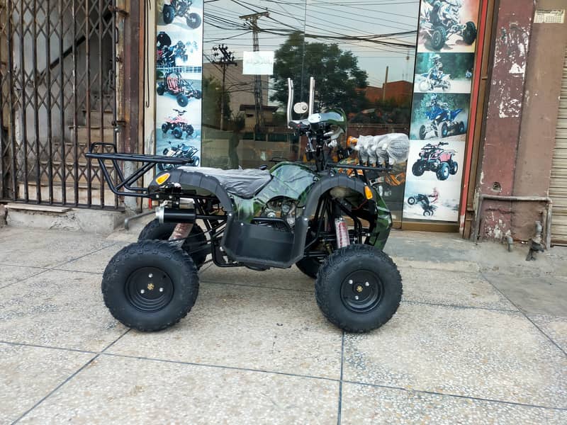 125cc Best for Hunting Atv Quad 4 Wheels Bike Deliver In All Pakistan 1