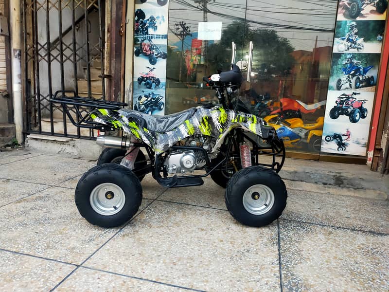 Mini Sports Raptor 125cc Atv Quad 4 Wheels Bikes With New Features 1