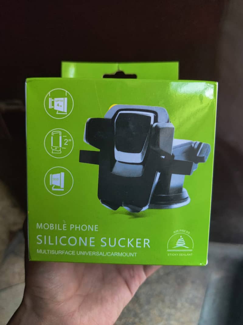 Mobile Phone silicone sucker Holder for uber cream indrive Car riders 1