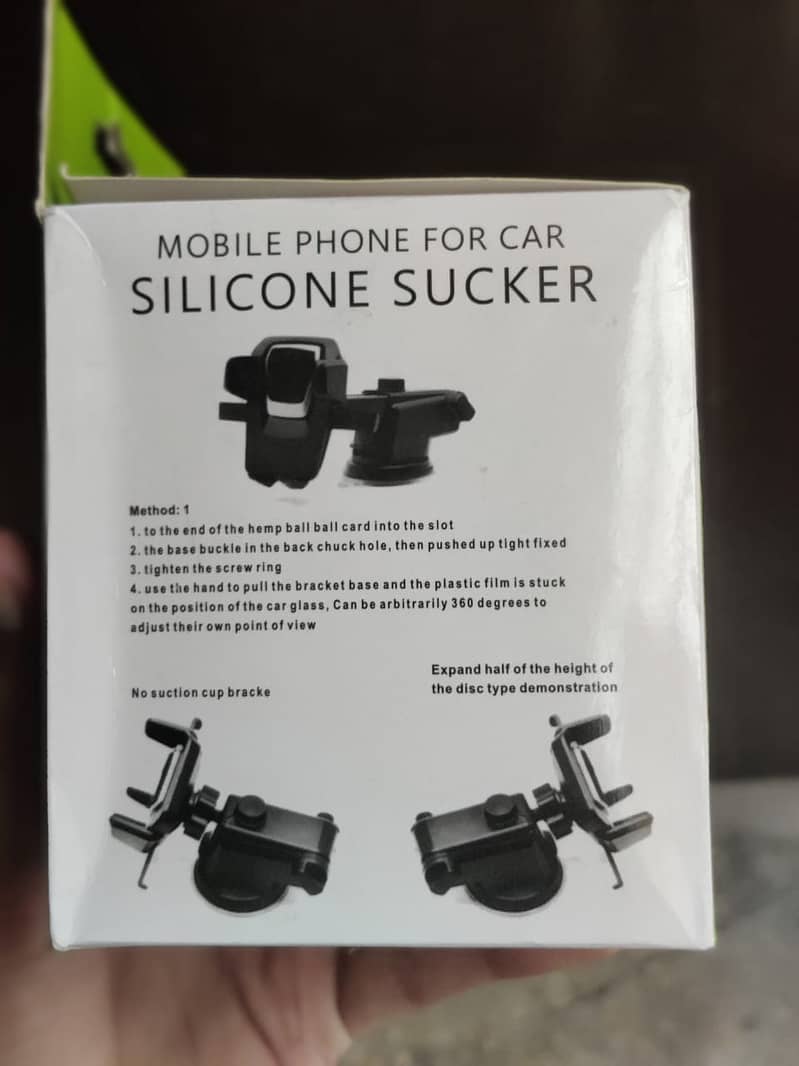 Mobile Phone silicone sucker Holder for uber cream indrive Car riders 2