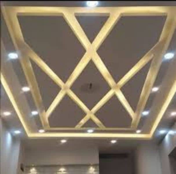 False Ceiling Window Blind wallpaper Wooden floor Glass pvc wall sheet 3