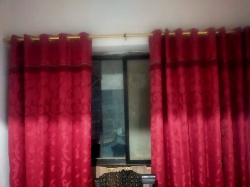 mehroon curtains for sale 1