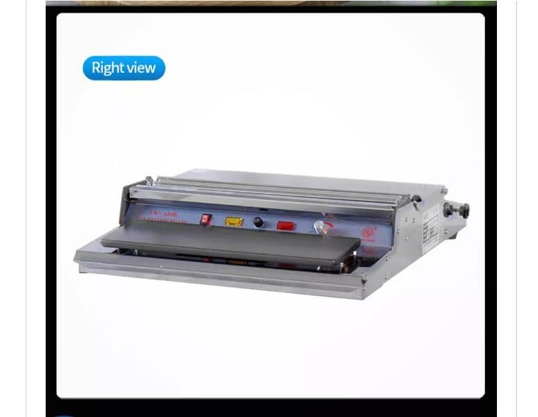 Best quality full ss body Food wrapping machine,Tray wrapping machine 5