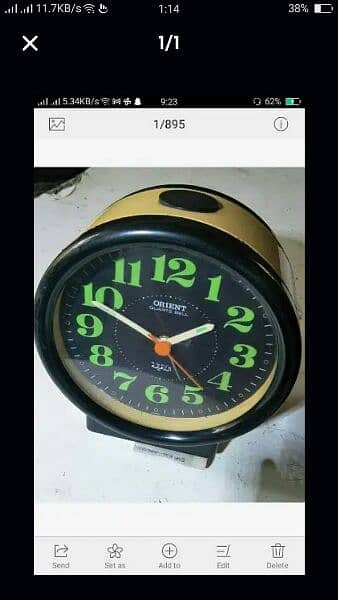 TABLE CLOCK 0