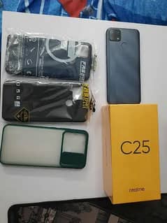 Realme c25 4gb /128gb PTA approved with box