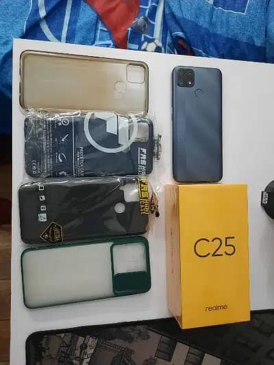 Realme c25 4gb /128gb PTA approved with box 5