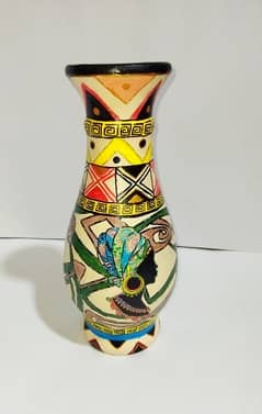 hand painted vase