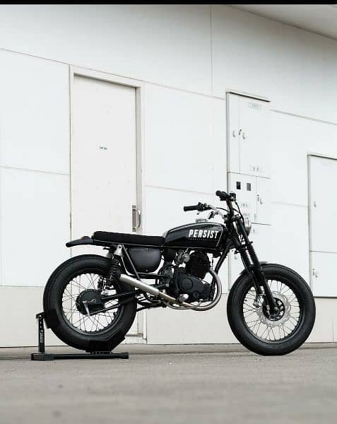 We make cafe racer, trail, bobber, scrambler, chopper, cruiser, brat 0