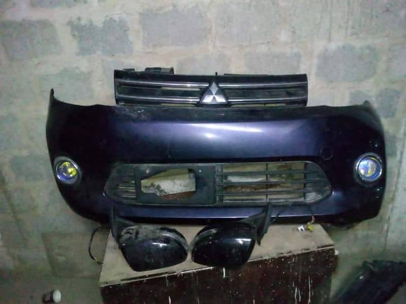 Mitsubishi ek wagon 2014 bumper parts 0