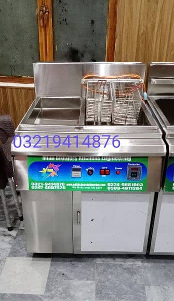 pizza ovens/ deep fryer ) cooking range 1