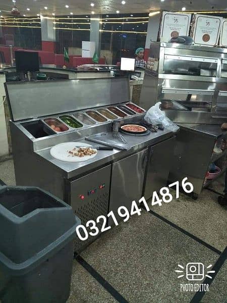 pizza ovens/ deep fryer ) cooking range 6