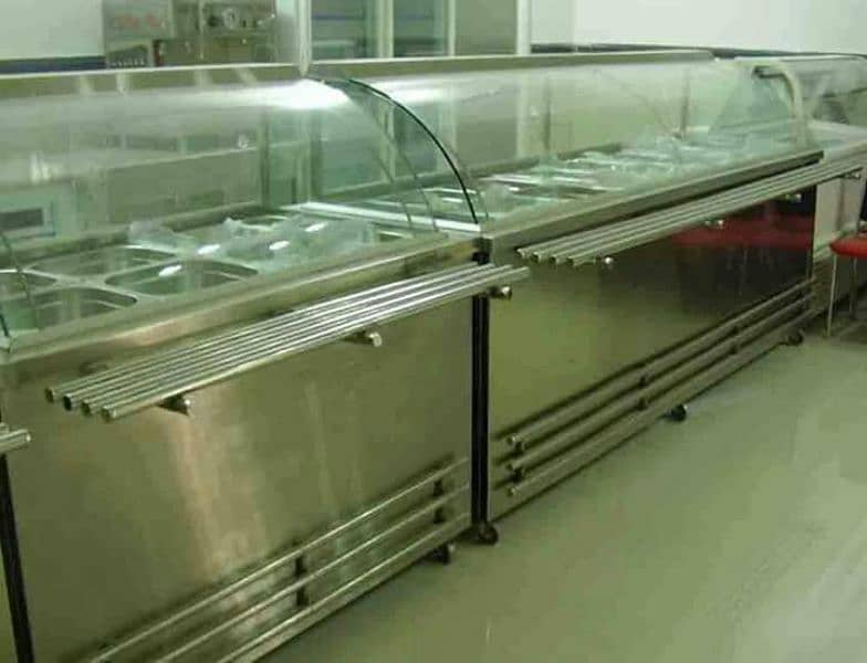 pizza ovens/ deep fryer ) cooking range 12