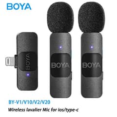 WIRELESS MICROPHONE With NOISE cancellation dedicated button