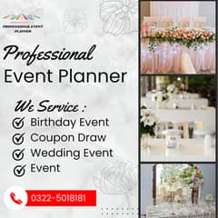 Professional Event Planner for Birthday Parties and Corporate Events