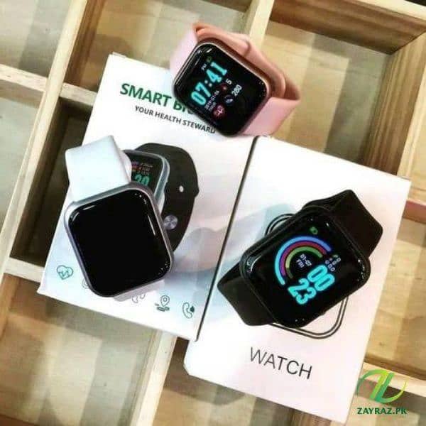 D20 Pro Smart Watch And D18 Round Dial 5