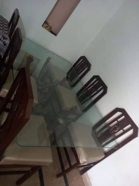 Dinning Table + Six Chairs 1