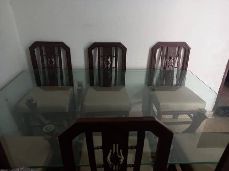 Dinning Table + Six Chairs 3